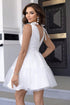 'Sienna' V-Neck Shoulder Mesh Dress - Celes Fashion